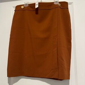 Ann Taylor Copper Pencil Skirt FREE SHIPPING